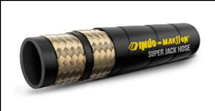 Super Hose Jack Hose – Synthetic Rubber Hose with Textile Reinforcement for Hydraulic Jack Applications, High Pressure and Abrasion Resistant